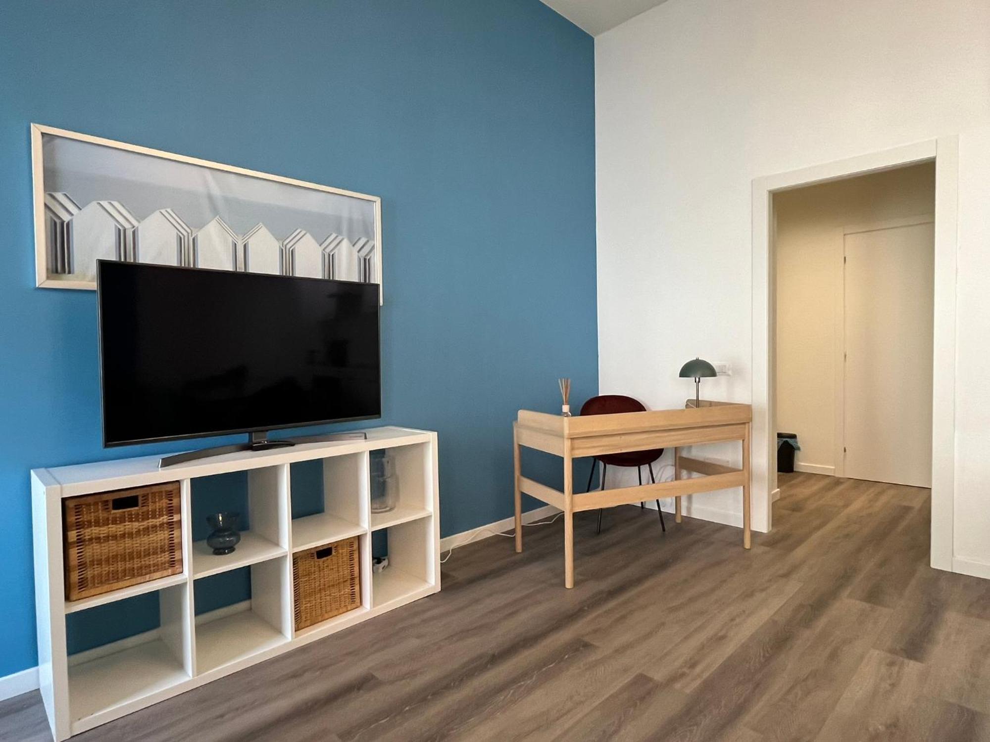 Ferienwohnung Elegante Bilocale Con Posto Auto Privato Brescia Exterior foto
