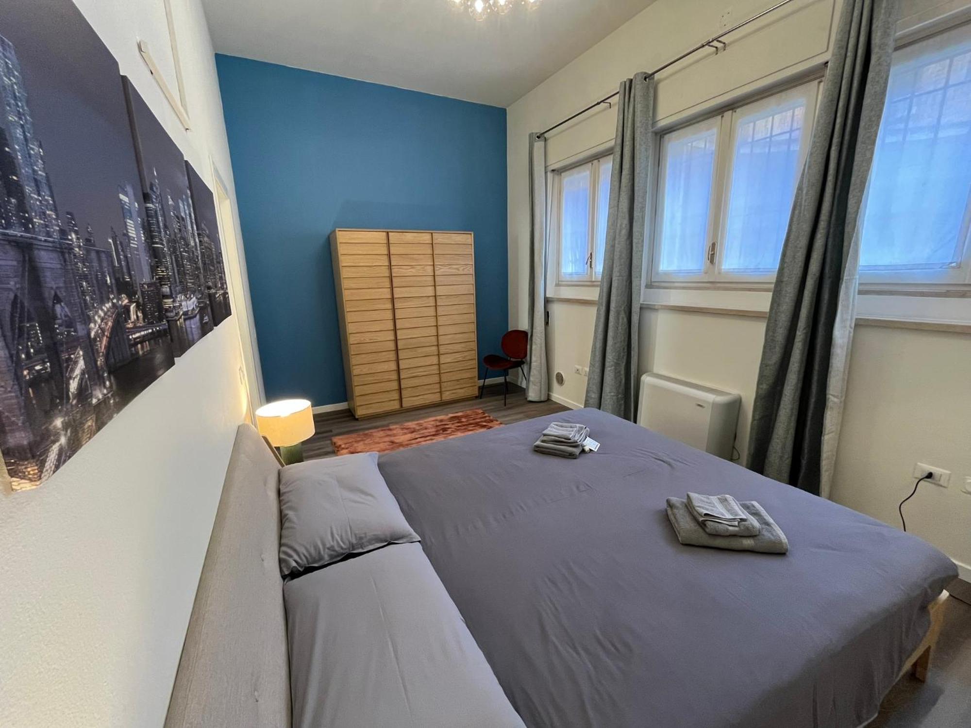Ferienwohnung Elegante Bilocale Con Posto Auto Privato Brescia Exterior foto