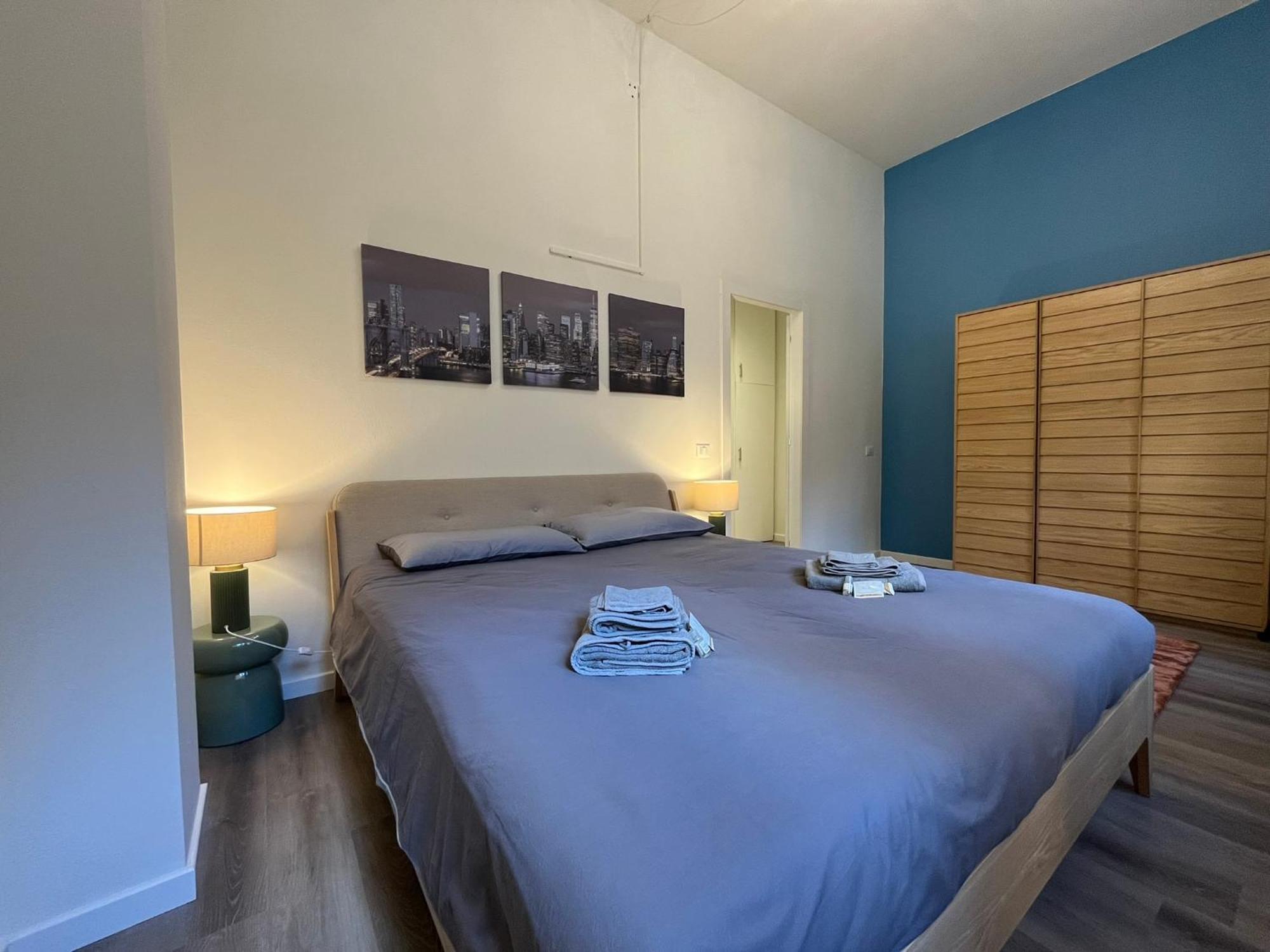 Ferienwohnung Elegante Bilocale Con Posto Auto Privato Brescia Exterior foto